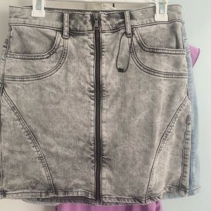 Express Denim Skirt